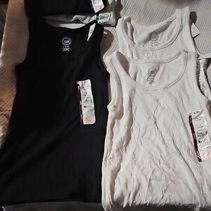 Basic Black and White Tank Tops